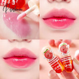 Moisturizing Lip Gloss Peach Waterproof Glossy Long Lasting Not Sticky Natural Korea Tint Daily