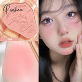 Monochrome Blush Peach Cream Makeup Palette Cheek Contour Cosmetics Blusher Korean Rouge Tint 04