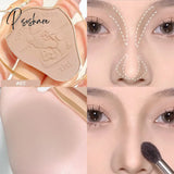 Monochrome Blush Peach Cream Makeup Palette Cheek Contour Cosmetics Blusher Korean Rouge Tint 05