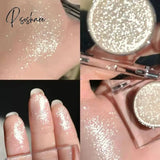 Monochrome Glitter Eyeshadow Shiny Diamond Eye Shadow Palette Highlighter Powder Shimmer Bright