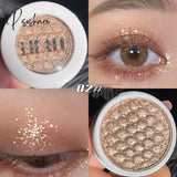 Monochrome Glitter Eyeshadow Shiny Diamond Eye Shadow Palette Highlighter Powder Shimmer Bright