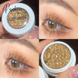 Monochrome Glitter Eyeshadow Shiny Diamond Eye Shadow Palette Highlighter Powder Shimmer Bright