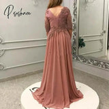 Mother Of The Bride Groom Dress With Overskirt Chiffon Square Neck Half Sleeve Evening Party