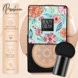 Mushroom Head Air Cushion Cc Cream Natural Moisturizing Foundation Concealer Whitening Oil-Control