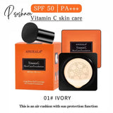 Mushroom Head Makeup Air Cushion Moisturizing Cc Foundation Cream For Face Make Up Whitening