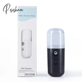 Nano Mist Sprayer Mini 30Ml Mister Usb Rechargable Hand Facial Face Body Steamer Moisturizing Skin