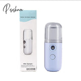 Nano Mist Sprayer Mini 30Ml Mister Usb Rechargable Hand Facial Face Body Steamer Moisturizing Skin