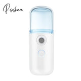 Nano Mist Sprayer Mini 30Ml Mister Usb Rechargable Hand Facial Face Body Steamer Moisturizing Skin