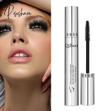 Natural 3D Mascara Fiber Waterproof Black Eyelash Long Curling Lashes Extension Makeup Fluffy