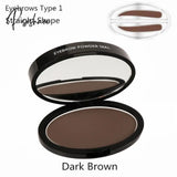 Natural Arched Eyebrow Stamp Quick Makeup Brow Stamps Powder Pallette 9 Options Seal Best Selling