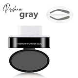 Natural Arched Eyebrow Stamp Quick Makeup Brow Stamps Powder Pallette 9 Options Seal Best Selling