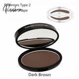 Natural Arched Eyebrow Stamp Quick Makeup Brow Stamps Powder Pallette 9 Options Seal Best Selling