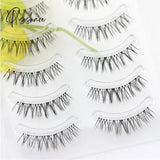 Natural Sharpen False Eyelashes Cross-Messy Thick Simulation Makeup Fake Imitation Grafting Effect