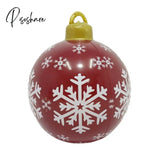 New 60Cm Outdoor Christmas Inflatable Decorated Ball Made Pvc Giant Big Large Balls Tree