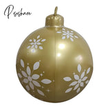 New 60Cm Outdoor Christmas Inflatable Decorated Ball Made Pvc Giant Big Large Balls Tree