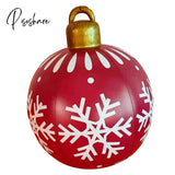 New 60Cm Outdoor Christmas Inflatable Decorated Ball Made Pvc Giant Big Large Balls Tree