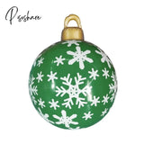 New 60Cm Outdoor Christmas Inflatable Decorated Ball Made Pvc Giant Big Large Balls Tree