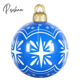 New 60Cm Outdoor Christmas Inflatable Decorated Ball Made Pvc Giant Big Large Balls Tree