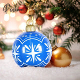 New 60Cm Outdoor Christmas Inflatable Decorated Ball Made Pvc Giant Big Large Balls Tree