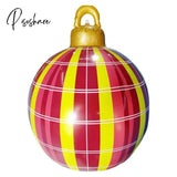 New 60Cm Outdoor Christmas Inflatable Decorated Ball Made Pvc Giant Big Large Balls Tree