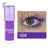 New 6Colors Curling Thick Party Eye Makeup Colorful Mascara Eyelash Extension Fast Dry Women Beauty