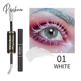 New 6Colors Curling Thick Party Eye Makeup Colorful Mascara Eyelash Extension Fast Dry Women Beauty