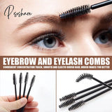 New Brow Stamp Kit Reusable Head Eyebrow Powder Stencil Makeup Shadow Stick One Step Shaping Long