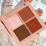 New Professional Fashion Natural 9 Color Shimmer Glitter Eye Shadow Powder Palette Matte Eyeshadow