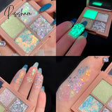 New Professional Fashion Natural 9 Color Shimmer Glitter Eye Shadow Powder Palette Matte Eyeshadow