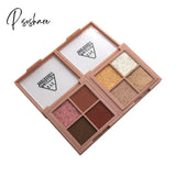 New Professional Fashion Natural 9 Color Shimmer Glitter Eye Shadow Powder Palette Matte Eyeshadow