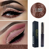 New Professional Shiny Eye Liners Cosmetics For Women Pigment Silver Rose Gold Color Liquid Glitter