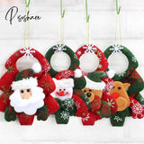 New Year Cute Santa Claus Snowman Dolls Christmas Tree Decoration For Home Xmas Elf Navidad Kids