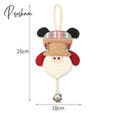 New Year Cute Santa Claus Snowman Dolls Christmas Tree Decoration For Home Xmas Elf Navidad Kids