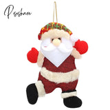 New Year Cute Santa Claus Snowman Dolls Christmas Tree Decoration For Home Xmas Elf Navidad Kids