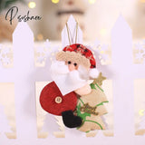 New Year Cute Santa Claus Snowman Dolls Christmas Tree Decoration For Home Xmas Elf Navidad Kids