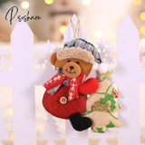 New Year Cute Santa Claus Snowman Dolls Christmas Tree Decoration For Home Xmas Elf Navidad Kids