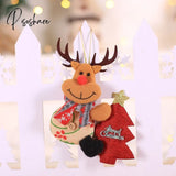 New Year Cute Santa Claus Snowman Dolls Christmas Tree Decoration For Home Xmas Elf Navidad Kids