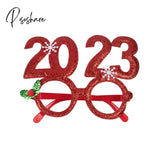 New Years Eve Party Ideas Christmas Decoation For Home Photo Booth Props Santa Claus Tree Glasses