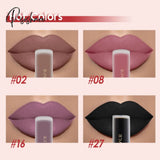 Nude Liquid Lipsticks Waterproof Velvet Matte Lip Gloss Long Lasting Non-Stick Cup Tint Makeup