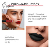 Nude Liquid Lipsticks Waterproof Velvet Matte Lip Gloss Long Lasting Non-Stick Cup Tint Makeup