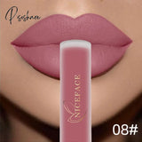 Nude Liquid Lipsticks Waterproof Velvet Matte Lip Gloss Long Lasting Non-Stick Cup Tint Makeup