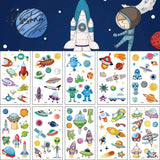 Outer Space Balloon Garland Kit Arch Moon Rocket Astronaut Foil Helium Balloons For Galaxy Theme