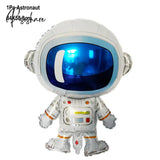 Outer Space Balloon Garland Kit Arch Moon Rocket Astronaut Foil Helium Balloons For Galaxy Theme