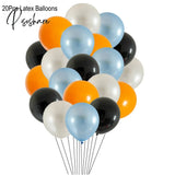 Outer Space Balloon Garland Kit Arch Moon Rocket Astronaut Foil Helium Balloons For Galaxy Theme