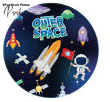 Outer Space Balloon Garland Kit Arch Moon Rocket Astronaut Foil Helium Balloons For Galaxy Theme