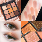 Palette Pearly Eyeshadow Glitter Earth Color Eyeshadows Shiny Eye Shadow Pallet Makeup Pigmentos