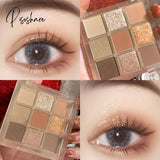 Palette Pearly Eyeshadow Glitter Earth Color Eyeshadows Shiny Eye Shadow Pallet Makeup Pigmentos