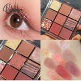 Palette Pearly Eyeshadow Glitter Earth Color Eyeshadows Shiny Eye Shadow Pallet Makeup Pigmentos