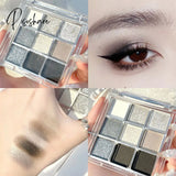 Palette Pearly Eyeshadow Glitter Earth Color Eyeshadows Shiny Eye Shadow Pallet Makeup Pigmentos