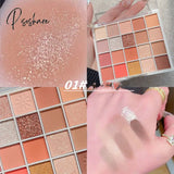 Palette Pearly Eyeshadow Glitter Earth Color Eyeshadows Shiny Eye Shadow Pallet Makeup Pigmentos